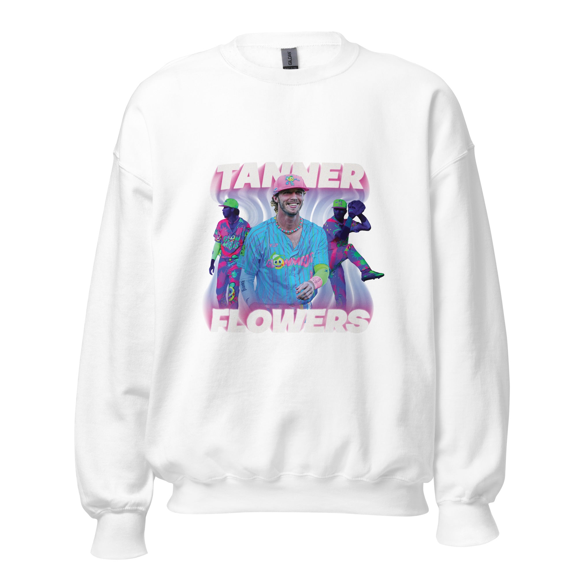 Tanner Flowers Crew Neck Sweater