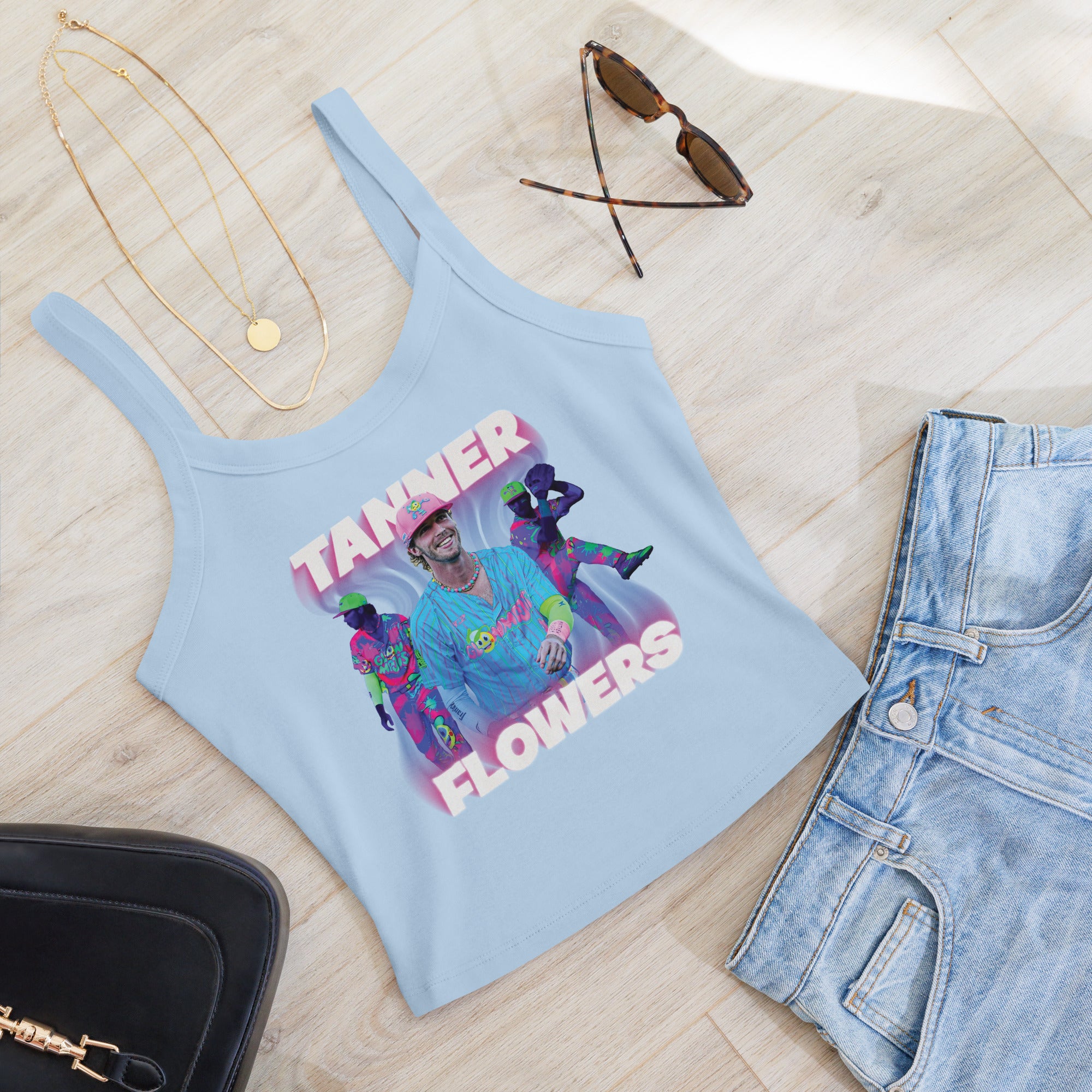 Tanner Flowers Tank Top
